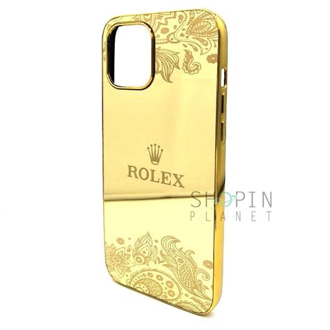 rolex iphone case gold